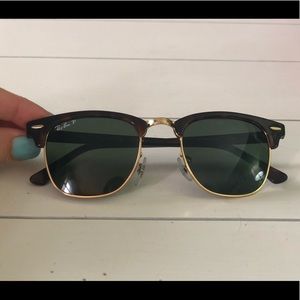 RAY-BAN CLUBMASTER CLASSIC POLARIZED
